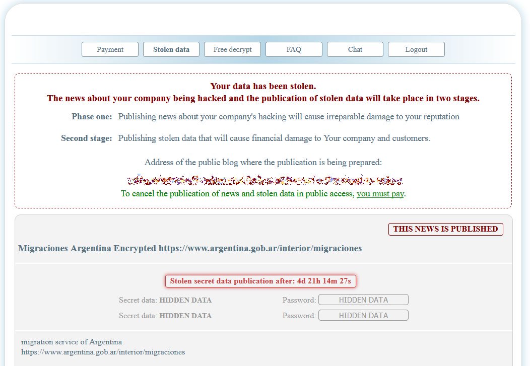 Hacker ransomware đóng cửa biên giới Argentina, đòi 4 triệu đô la tiền chuộc bằng Bitcoin