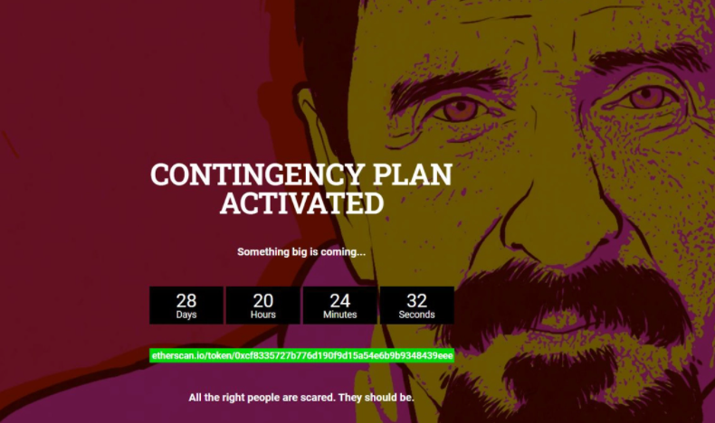 Trang web bí ẩn của kế hoạch dự phòng John McAfee xuất hiện, token Whackd tăng vọt hơn 730% trong tuần