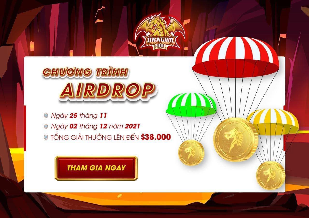 Dragon Pool phát hành airdrop DP -NFT Token cho cộng đồng game thủ