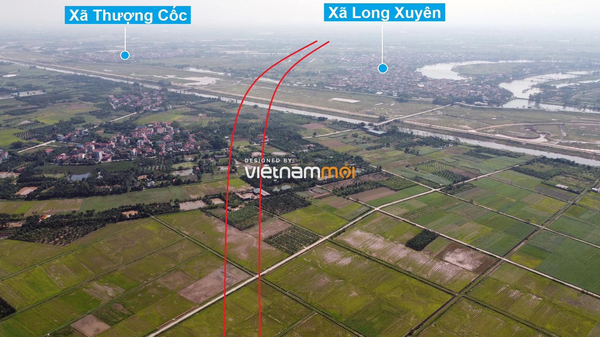 Cầu sẽ mở theo quy hoạch ở Hà Nội: Toàn cảnh cầu Vân Phúc nối Phúc Thọ với Yên Lạc, Vĩnh Phúc