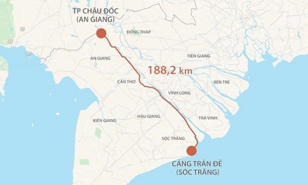 Hậu Giang bố trí hơn 800 tỷ đồng cho dự án cao tốc Châu Đốc - Cần Thơ - Sóc Trăng
