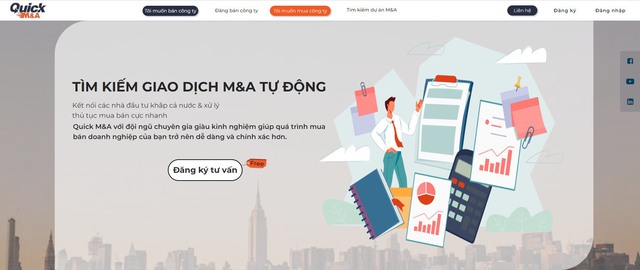 Quickma.biz - Nền tảng mua bán doanh nghiệp trực tuyến tại Việt Nam