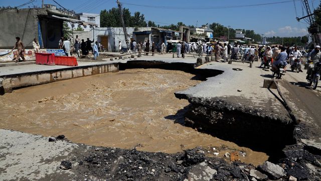 Chùm ảnh lũ lụt kinh hoàng ở Pakistan