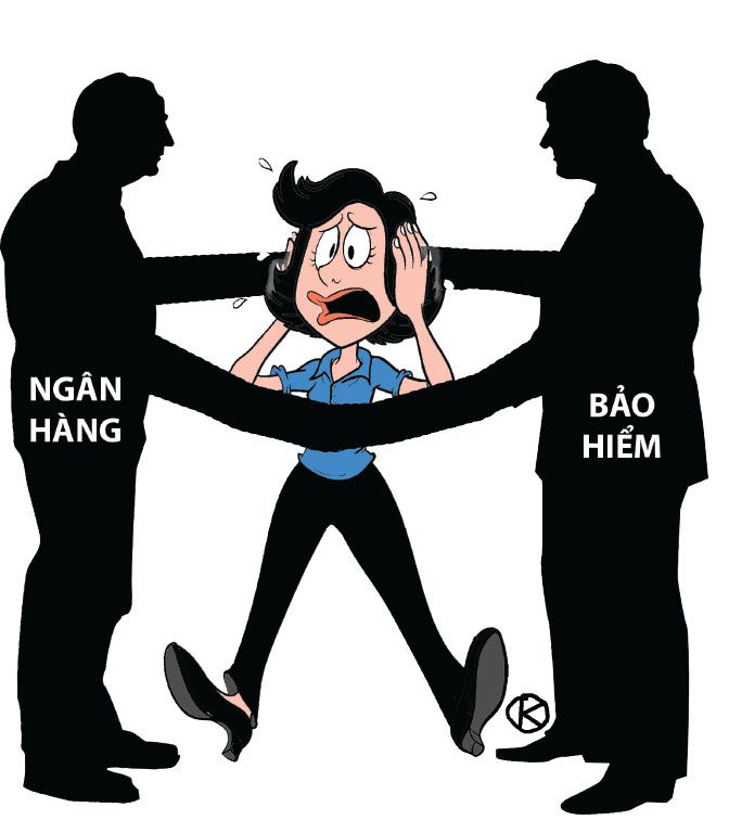 Xử phạt ngân hàng ép khách mua bảo hiểm: Đừng ném đá ao bèo