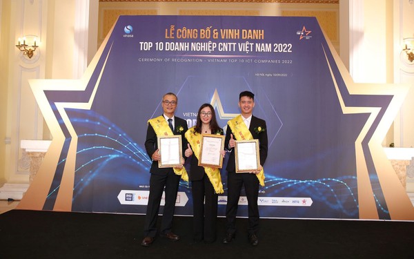FPT IS lập hat-trick giải thưởng Top 10 doanh nghiệp CNTT