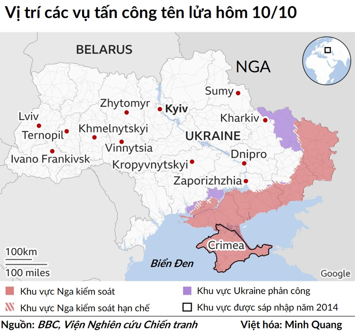 Nga tìm đến Tướng quân Tận thế để thay đổi cục diện ở Ukraine