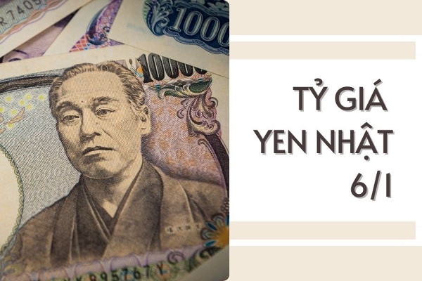Tỷ giá yen Nhật hôm nay 6/1: Duy trì đà giảm tại các ngân hàng