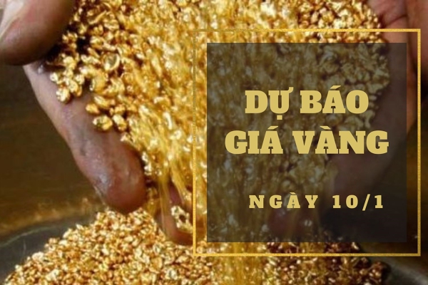 Dự báo giá vàng 10/1: Tăng mạnh nhờ vàng thế giới chạm đỉnh 8 tháng?