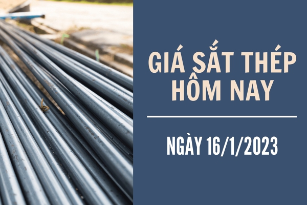 Giá sắt thép xây dựng hôm nay 16/1: Quay đầu giảm, đạt 4.093 nhân dân tệ/tấn