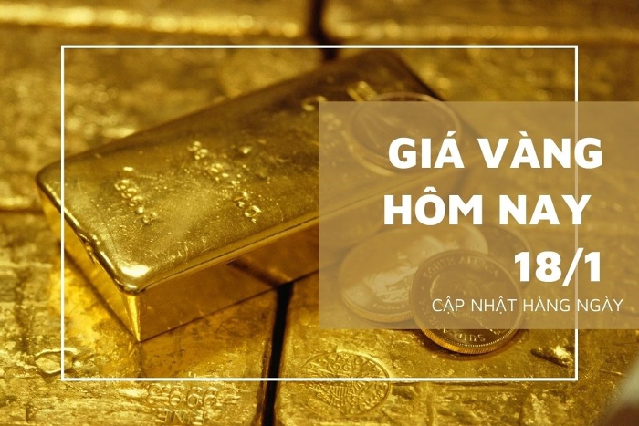 Giá vàng hôm nay 18/1: Vàng SJC giao dịch quanh ngưỡng 67,5 triệu đồng/lượng
