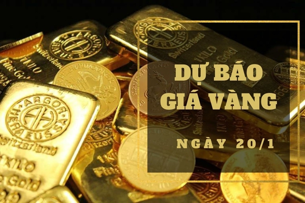 Dự báo giá vàng 20/1: Tiếp tục biến động nhẹ trước khi nghỉ Tết?