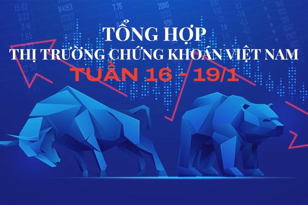 Tổng hợp TTCK Việt Nam tuần 16 - 19/1: Bùng nổ tuần cuối năm Nhâm Dần, VN-Index vượt 1.100 điểm