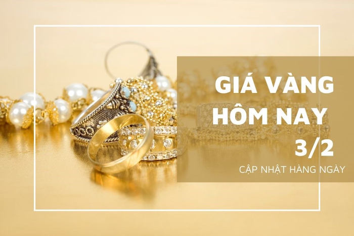 Giá vàng hôm nay 3/2: Vàng SJC đồng loạt giảm không quá 300.000 đồng/lượng