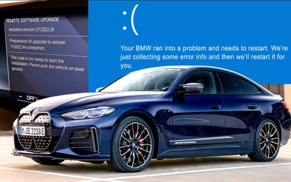 Không cho cập nhật phần mềm nếu đỗ trên dốc, BMW khiến người dùng xe điện sống ở khu vực đồi núi 'khóc thét'