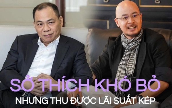Tiết lộ sở thích khó bỏ của tỷ phú Phạm Nhật Vượng và Đặng Lê Nguyên Vũ: Đi đôi giày 75.000 đồng nhưng 'vua cà phê' sẵn sàng chi 5 tỷ USD để đầu tư vào đây