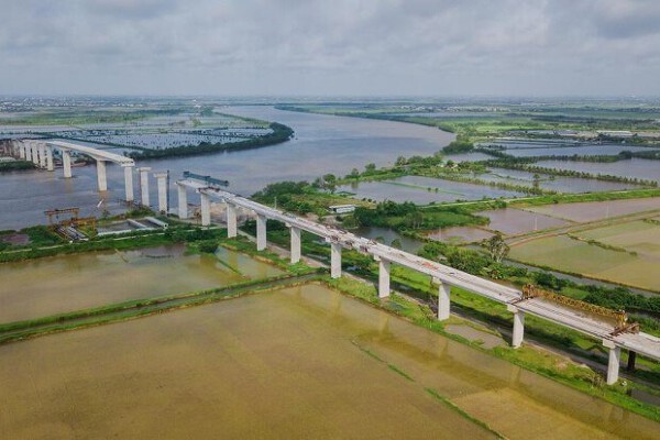 Tiến độ mở rộng đường ven biển nối Đồ Sơn đến cầu Thái Bình
