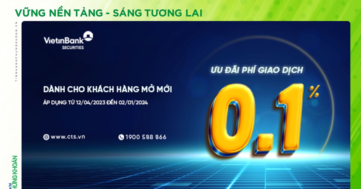 Vietinbank Securities với chiến dịch giảm phí, giảm lãi vay