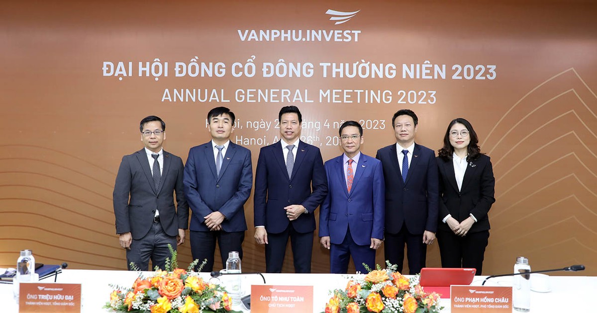 Văn Phú - Invest (VPI) tổ chức thành công đại hội đồng cổ đông thường niên năm 2023