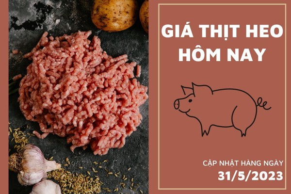 Giá thịt heo hôm nay 31/5: Thịt heo xay loại 1 Meat Deli có giá 91.922 đồng/kg
