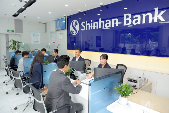 Lãi suất ngân hàng Shinhan Bank giảm nhẹ tại một số kỳ hạn trong tháng 6/2023
