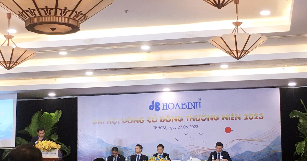 ĐHĐCĐ Hoà Bình (HBC): Ông Lê Viết Hải thừa nhận xung đột thượng tầng xuất phát từ cách thức quản lý