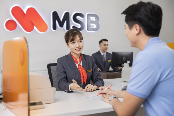 MSB giảm tiếp 1%/năm lãi suất vay với khách hàng hiện hữu từ hôm nay