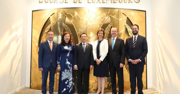 Chứng khoán Việt Nam-Luxembourg tăng cường hợp tác sâu rộng theo định hướng phát triển xanh và bền vững