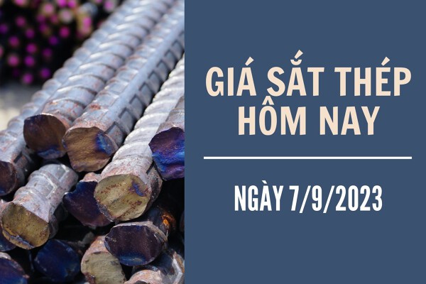 Giá sắt thép xây dựng hôm nay 7/9: Quay đầu giảm trên Sàn SHFE