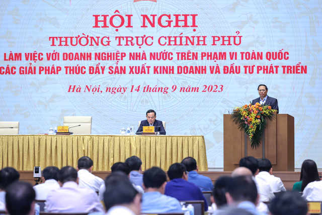 Doanh nghiệp có vốn nhà nước thu về gần 690.000 tỷ đồng nửa đầu năm, dự kiến nộp 129.000 tỷ vào ngân sách năm 2023