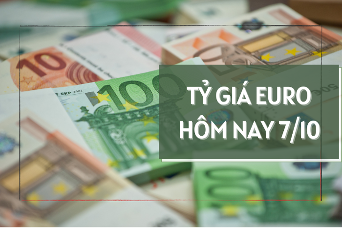 Tỷ giá euro hôm nay 7/10: Quay đầu giảm tại hầu hết ngân hàng