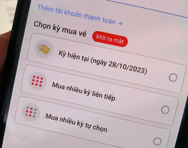 Niềm vui nuôi số trên điện thoại của người chơi Vietlott