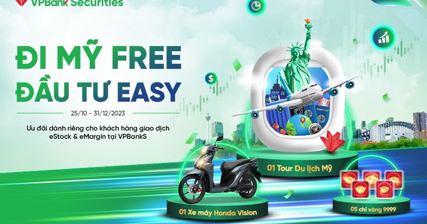 Chứng khoán VPBank tặng chuyến du lịch Mỹ cho khách hàng