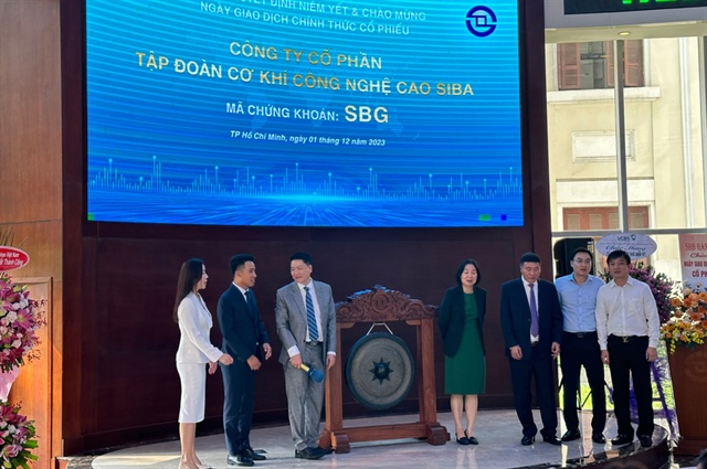 Cổ phiếu SBG tăng trần khi lên HOSE