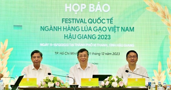 Lần đầu tiên Festival Quốc tế ngành lúa gạo diễn ra ở Việt Nam