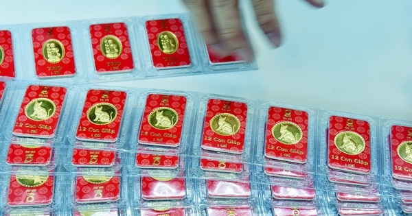 Cuối tuần, giá vàng SJC 