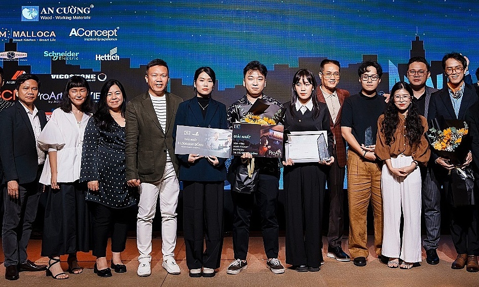 Gỗ An Cường công bố giải cuộc thi nhà thiết kế nội thất trẻ