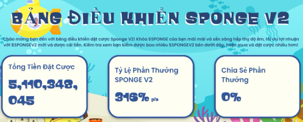 Meme Coin Xu Hướng Sponge V2 Cán Mốc Stake 5 Tỷ Token – Hiện Tượng Bonk Tiếp Theo?