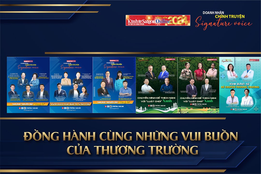 Doanh nhân chính truyện: Đồng hành cùng những vui buồn của thương trường