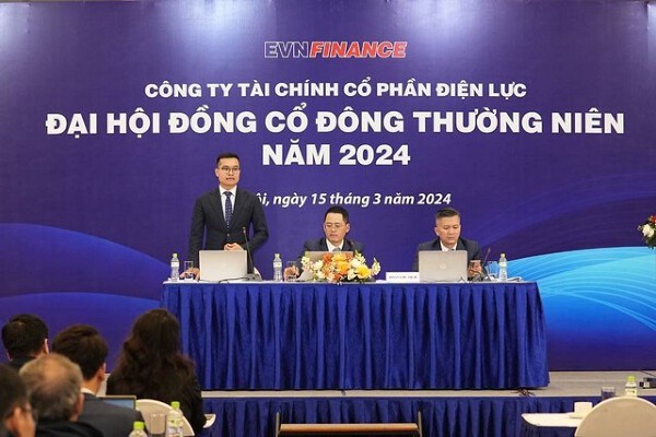 EVNFinance thông qua kế hoạch trả cổ tức 8%, lợi nhuận năm 2024 tăng 43%