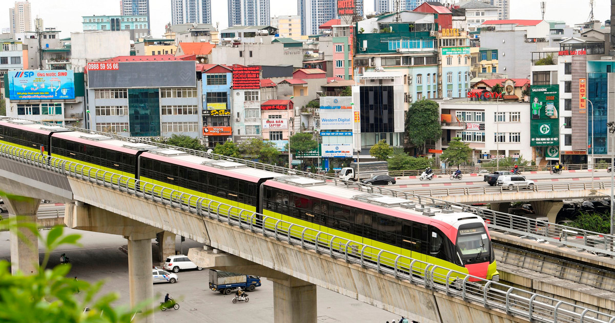 Tuyến đường sắt đô thị Nhổn - ga Hà Nội sẽ vận hành trong tháng 7 tới