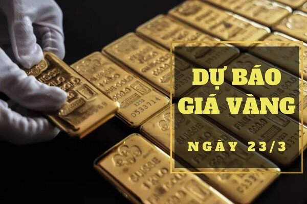 Dự báo giá vàng 23/3: Đảo chiều vì đồng USD phục hồi?