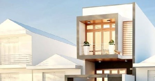 Mẫu nhà mặt tiền 5m 2 tầng được xây dựng nhiều nhất