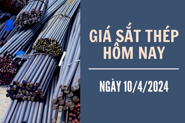 Tại thị trường Trung Quốc ngày 10/4, giá sắt thép xây dựng tiếp đà tăng