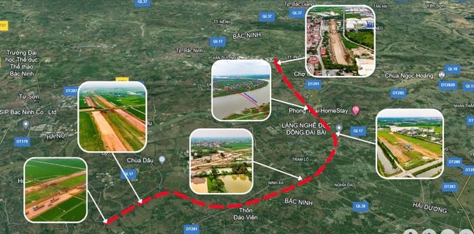 Lộ diện hình hài siêu dự án 86.000 tỷ đi qua tỉnh có diện tích nhỏ nhất cả nước