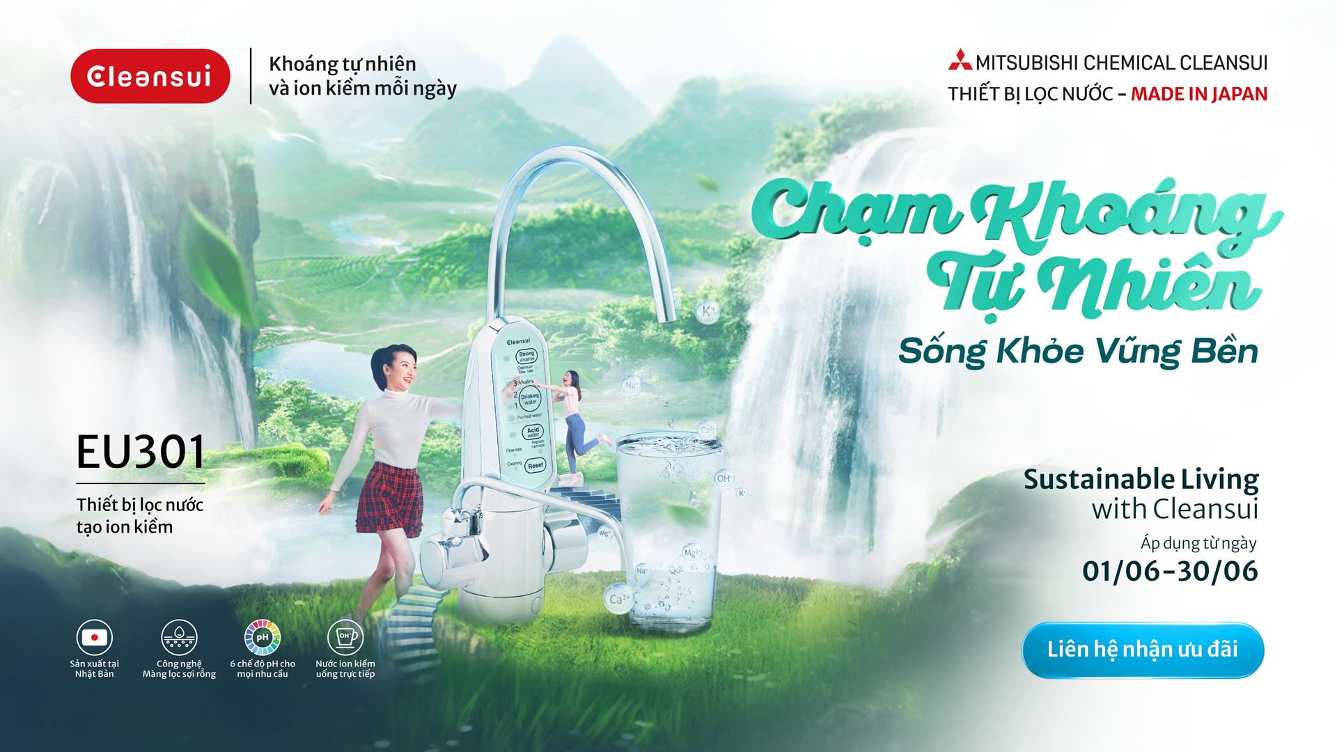Chỉ với một chạm, dễ dàng bắt đầu xu hướng sống khỏe vững bền đang lên ngôi