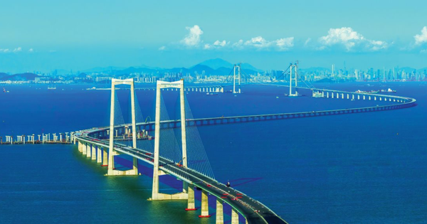 Siêu dự án vượt biển 170 nghìn tỷ của Trung Quốc: Có hầm vỏ thép dài, rộng nhất thế giới, dùng công nghệ nhanh gấp đôi bình thường để lắp hơn 30 ống nặng 80.000 tấn