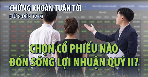 Infographic: Chứng khoán tuần tới (từ 8 đến 12-7): Chọn cổ phiếu nào đón sóng lợi nhuận quý II?