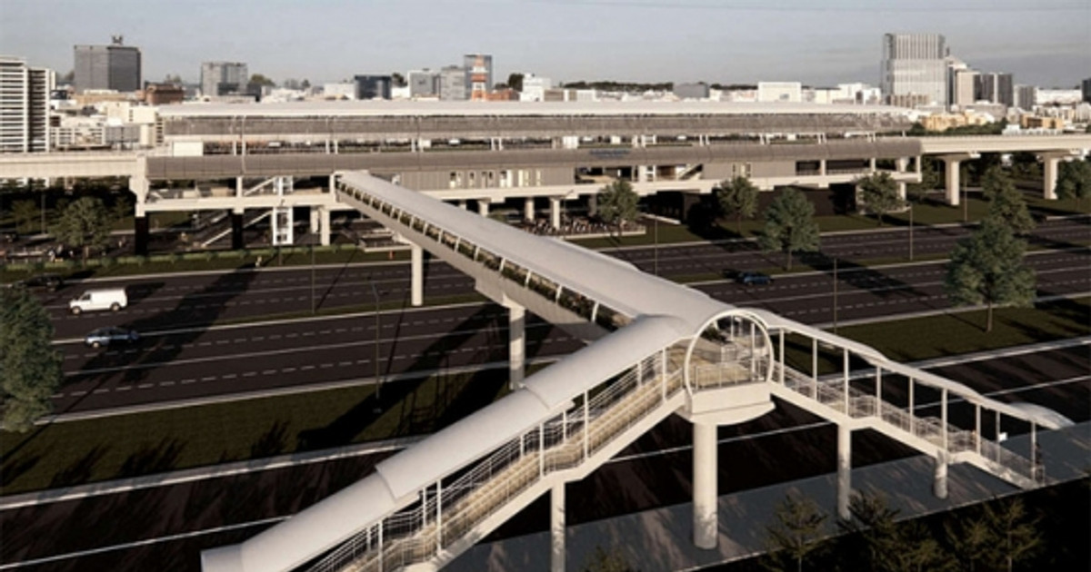Cập nhật tiến độ mới dự án cầu bộ hành tuyến Metro số 1