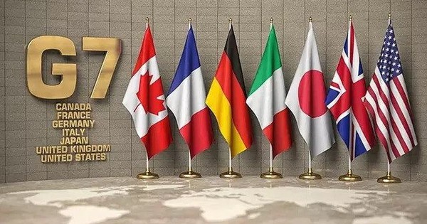 Tỷ trọng GDP toàn cầu của G7 giảm 1,5 lần trong gần 3 thập kỷ, bị nhóm các nền kinh tế mới nổi bỏ xa