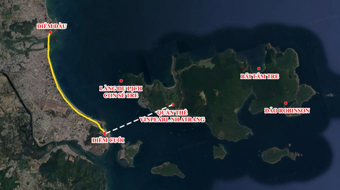 Mục sở thị tuyến đường dài nhất TP. Nha Trang, nơi có đại dự án vui chơi đầu tiên của Vingroup ở Việt Nam